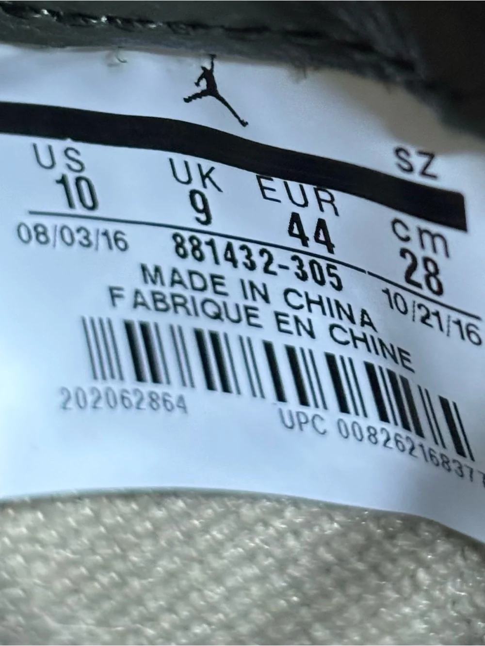 Jordan 5 Retro Premium OG Take Flight Size 10